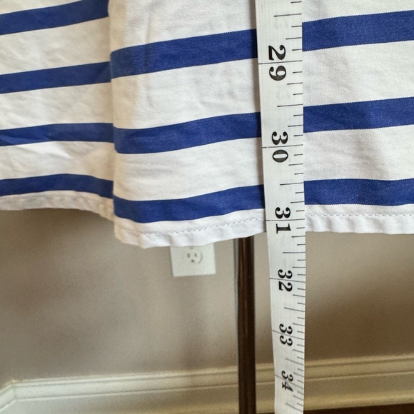 Blue and white striped Ralph Lauren button-down - Picture 5 of 9